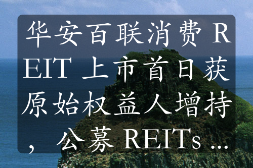 华安百联消费 REIT 上市首日获原始权益人增持，公募 REITs 受青睐