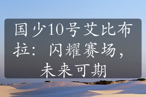 国少10号艾比布拉：闪耀赛场，未来可期